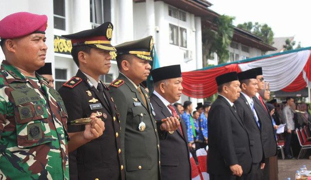 Peringatan Hari Sumpah Pemuda ke-97 di halaman Kantor Bupati Mempawah pada Selasa, 28 Oktober 2025. Foto: Dok. Mempawah
