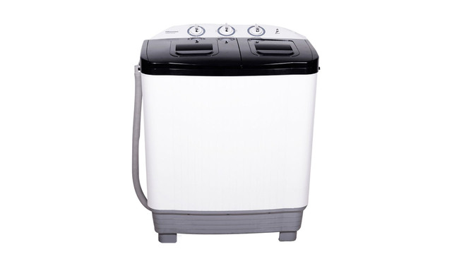 Ilustrasi mesin cuci 2 tabung. Foto: Hisense