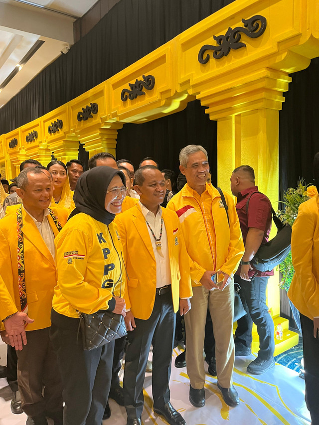 Bahlil Lahadalia saat menghadiri Munas Partai Golongan Karya di Kalimantan Timur (Sumber Foto : Pribadi Penulis)