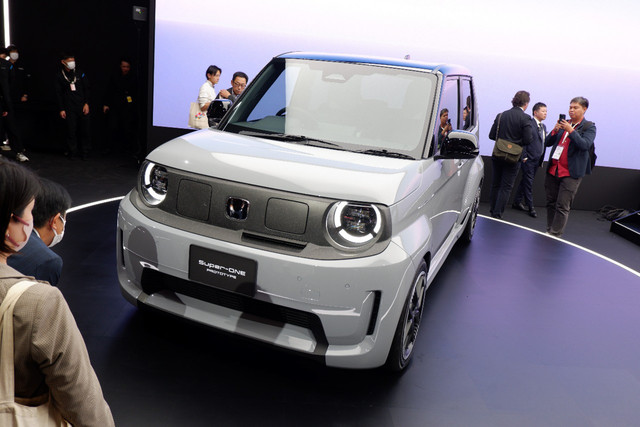 Prototipe Honda Super One ditampilkan di Japan Mobility Show 2025. Foto: Aditya Pratama Niagara/kumparan