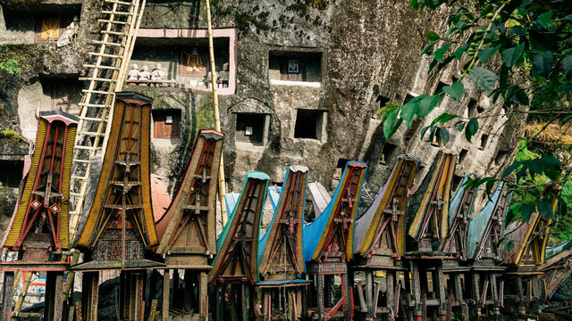 Ilustrasi rumah di Toraja. Foto: Unsplash
