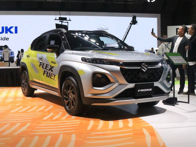 Suzuki Fronx Flex Fuel di Japan Mobility Show 2025. Foto: Syahrul Ghiffari/kumparan
