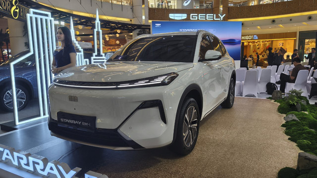 Harga resmi Geely Starray EM-i diumumkan Rp 499 juta on the road (OTR) Jakarta. Foto: Sena Pratama/kumparan
