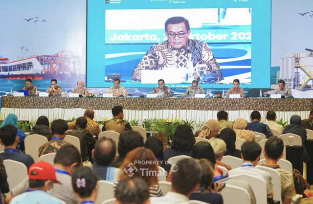 Rapat Umum Pemegang Saham Luar Biasa (RUPSLB) PT Timah Tbk (TINS) di Jakarta, Rabu (29/10/2025). (ANTARA/HO-PT Timah Tbk (TINS)