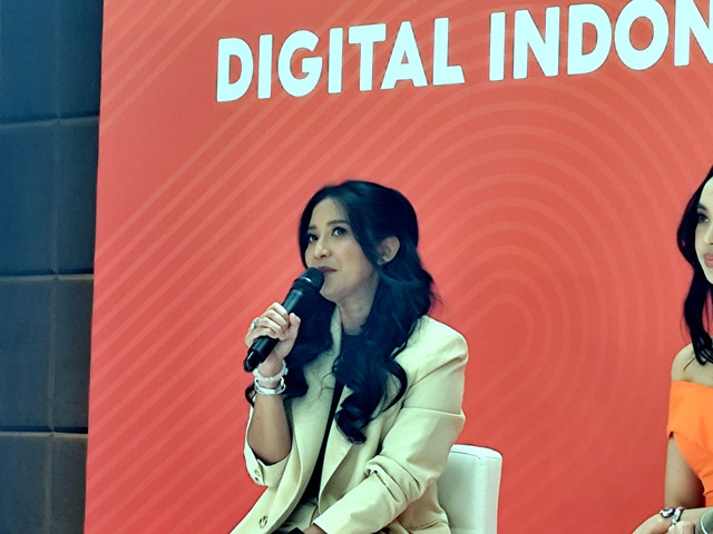 Direktur Shopee PayLater Indonesia, Anggie Ariningsih menghadiri gelaran Media Gathering Pertumbuhan Inklusi Keuangan Digital di Indonesia di Jakarta Selatan, Kamis (30/10/2025). Foto: Widya Islamiati/kumparan