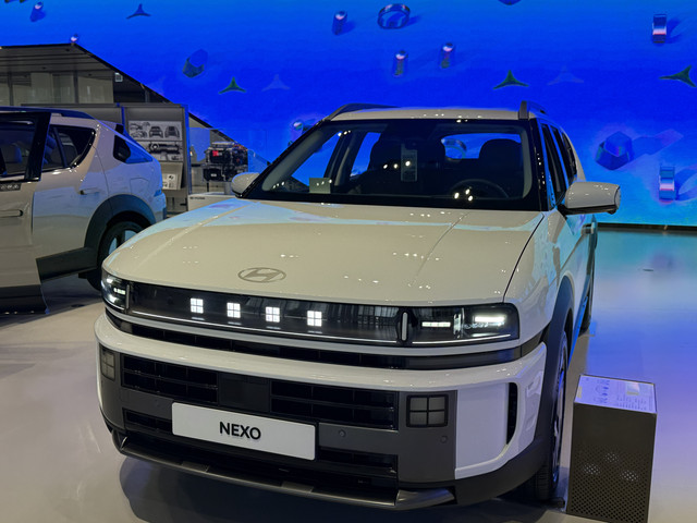 Hyundai Nexo di Hyundai Motors Studio Goyang, Korea Selatan. Foto: Alethea Carissa A/kumparan