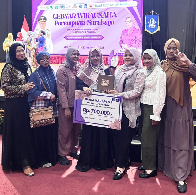 TDAP Surabaya Ikuti Gebyar Wirausaha Perempuan 2025