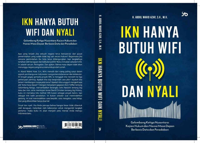 Buku IKN Hanya Butuh Wifi dan Nyali ( Foto : Dok Pribadi)