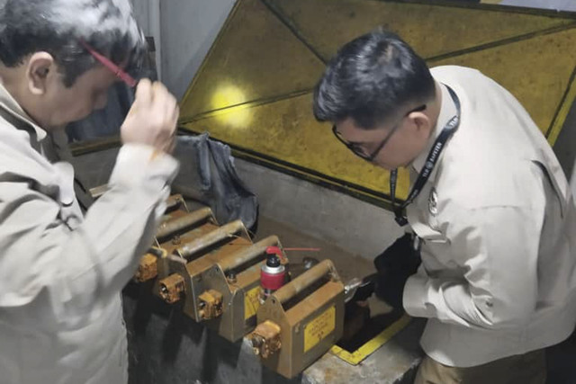 Badan Pengawas Tenaga Nuklir amankan 62 zat radioaktif terbengkalai di sebuah pabrik di Cikupa, Kabupaten Tangerang. Foto: Dok. BAPETEN