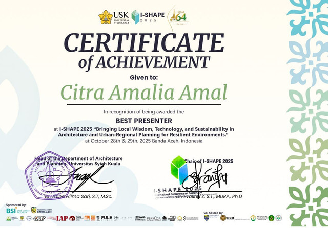 Dosen Unismuh Makassar, Ungkap Kearifan Lokal di Forum Arsitektur Internasional