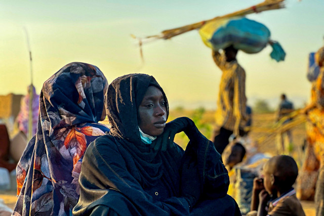 Ilustrasi perempuan Sudan. Foto: Dok. AFP