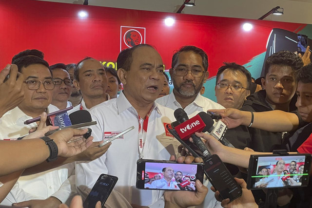 Ketua Umum DPP Projo, Budi Arie Setiadi, dalam agenda Kongres ke-III Projo, di Grand Sahid Jaya, Jakarta, Sabtu (1/11/2025). Foto: Fadhil Pramudya/kumparan