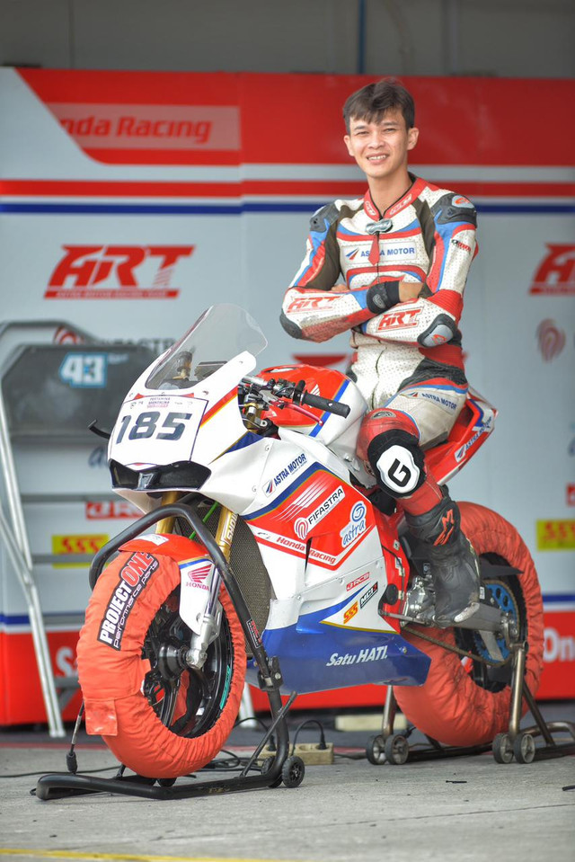 Pebalap asal Pontianak, Yossie Legi Sadewo. Foto: Dok. Istimewa