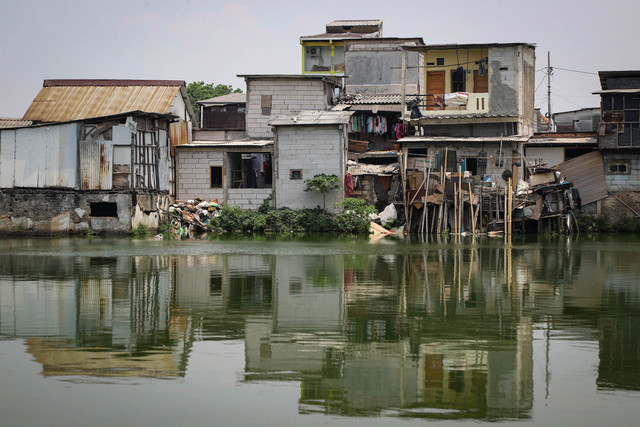 Suasana Kampung Apung, Kapuk Teko, Kalideres, Jakarta Barat. Foto: Iqbal Firdaus/kumparan