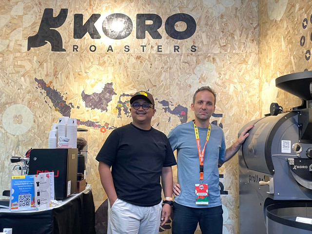 Koro Roasters dan Pratter di Jakarta Coffee Week 2025. Foto: Salsha Okta Fairuz/kumparan