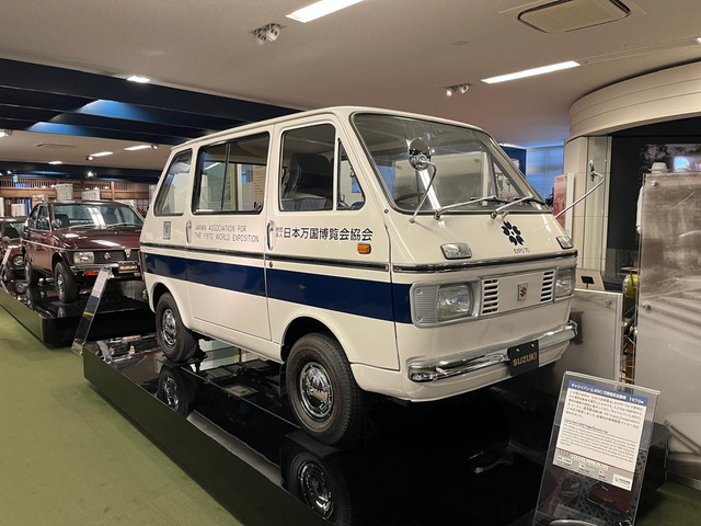 Suzuki Carry Van L40V Expo Electric Car di Plaza Suzuki, Hamamatsu, Shizuoka, Jepang. Foto: Syahrul Ghiffari/kumparan