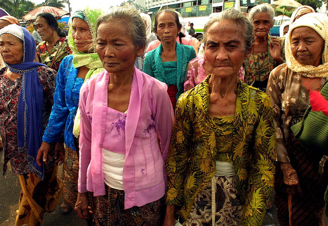 Ilusrasi sejarah jugun ianfu. Foto: Oka Budhi/AFP