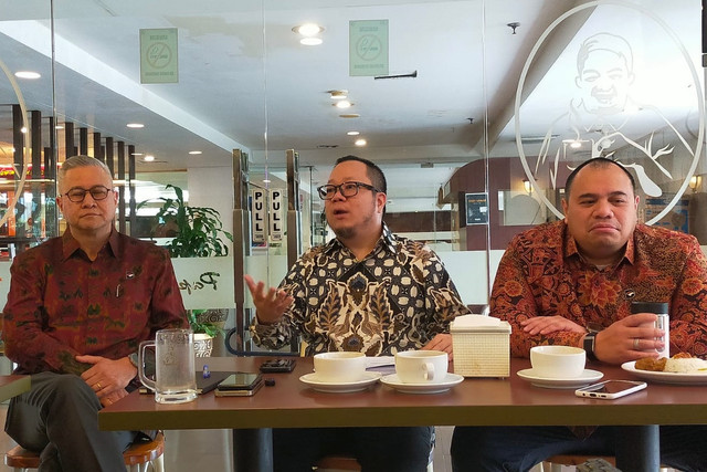 Managing Director Investment Danantara, Stefanus Ade Hadiwidjaja (tengah). Foto: Nur Pangesti/kumparan