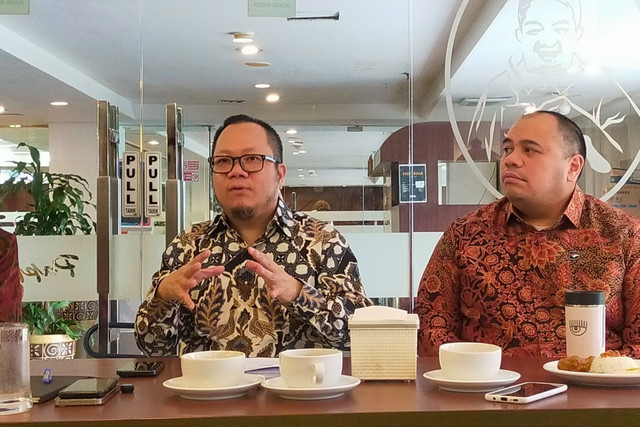 Managing Director Investment Danantara, Stefanus Ade Hadiwidjaja (kiri). Foto: Nur Pangesti/kumparan