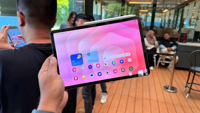 Samsung Galaxy Tab S11. Foto: Kevin S. Kurnianto/kumparan