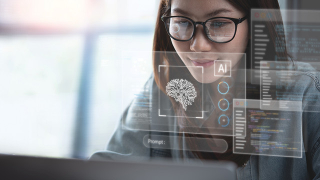 Ilustrasi layanan kecerdasan buatan (AI). Foto: TippaPatt/shutterstock