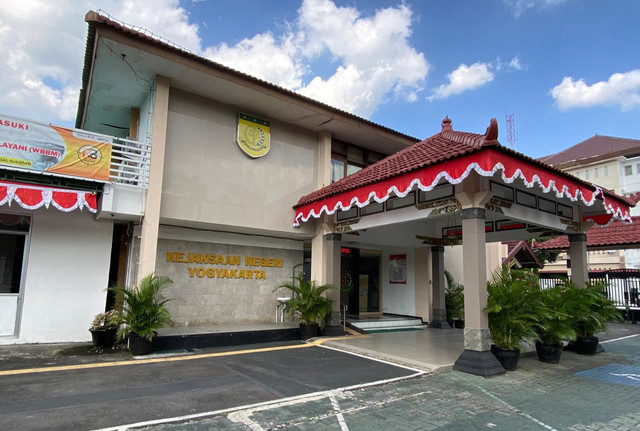 Kejaksaan Negeri Yogyakarta yang berlokasi di JI. Sukonandi No. 6 Kota Yogyakarta. Foto: Dok. Kejari Yogyakarta