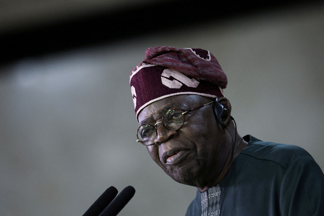 Presiden Nigeria, Bola Tinubu. Foto: Adriano Machado/REUTERS