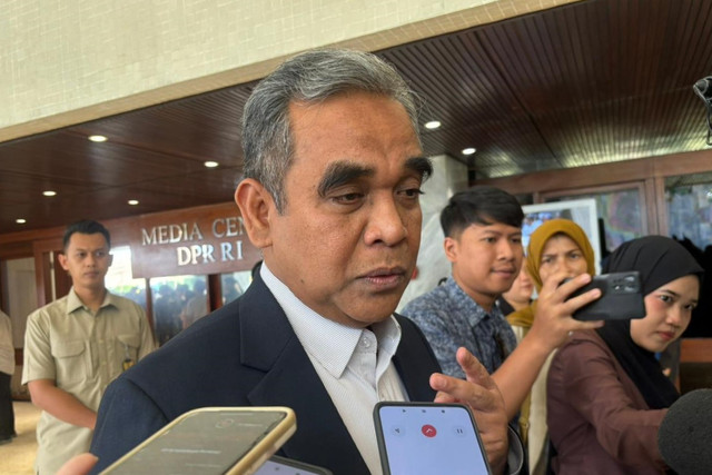 Ketua MPR RI Ahmad Muzani di gedung DPR RI, Senayan, Jakarta pada Selasa (4/11/2025). Foto: Abid Raihan/kumparan