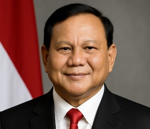 Presiden Prabowo Subianto menolak label otoriter./ Foto: Prod. AI