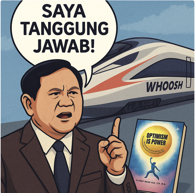 Ilustrasi Sikap Prabowo akhiri Polemik ( Dok : Pribadi)