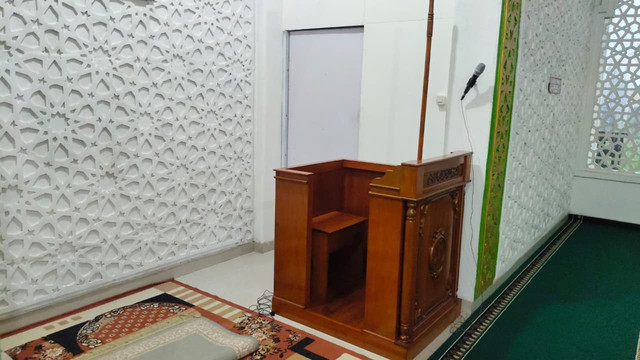 Lokasi tempat anak yang dikunci di gudang masjid. Foto : Abdullah Toriq/Urban Id