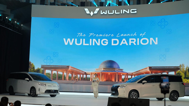 Wuling Darion resmi diluncurkan di Indonesia, Rabu (5/11/2025). Foto: Sena Pratama/kumparan