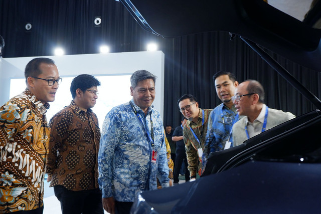 Penyelenggaraan GIIAS Makassar 2025 di Summarecon Mutiara Makassar Convention Center. Foto: Aditya Pratama Niagara/kumparan