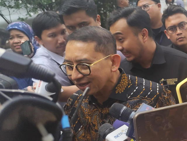 Menteri Kebudayaan Fadli Zon di Istana Negara, Jakarta pada Rabu (5/11/2025). Foto: Luthfi Humam/kumparan