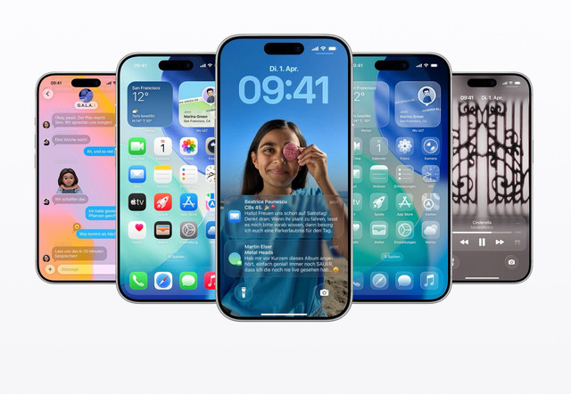 Ilustrasi fitur baru iOS 26. Foto: Apple