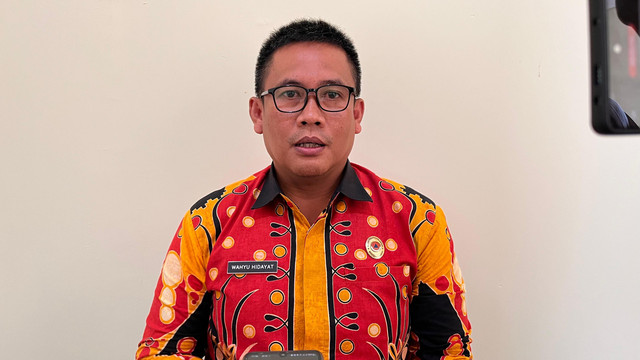 Humas BPBD Provinsi Lampung, Wahyu Hidayat. | Foto: Sinta Yuliana/Lampung Geh