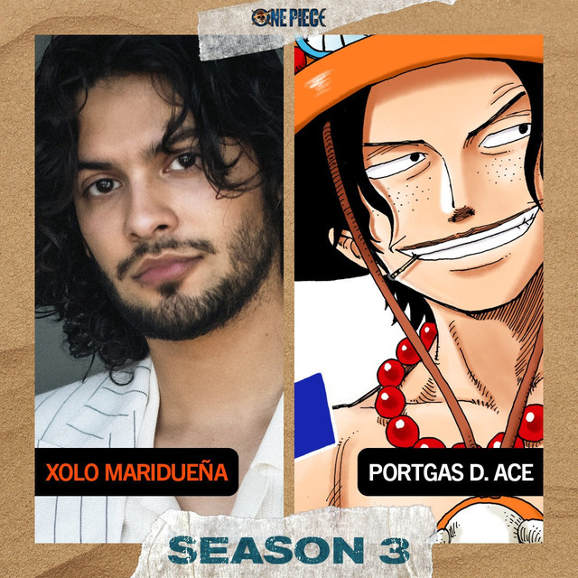 Xolo Mariduena perankan karakter Portgas D. Ace di serial One Piece season 3.
Foto: Instagram/ @onepiecenetflix