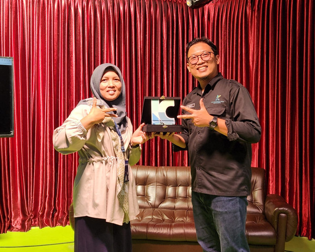 Kuliah praktisi di UNISA Yogyakarta oleh LKBN Antara