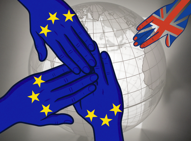 Foto ilustrasi keluarnya Inggris (Brexit) dari Uni Eropa. Foto: Callista Nadia Jasmine/kumparan