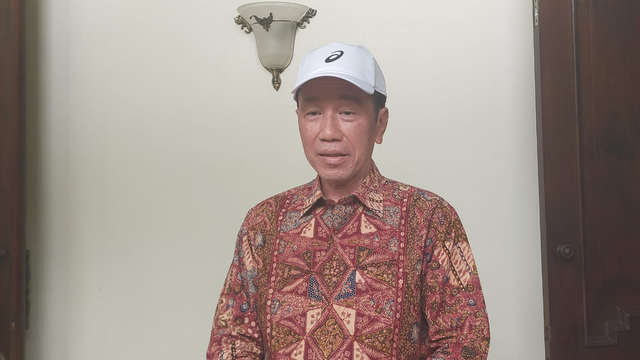 Jokowi saat ditemui di rumahnya di Solo, Jawa Tengah, Kamis (6/11). Foto: kumparan