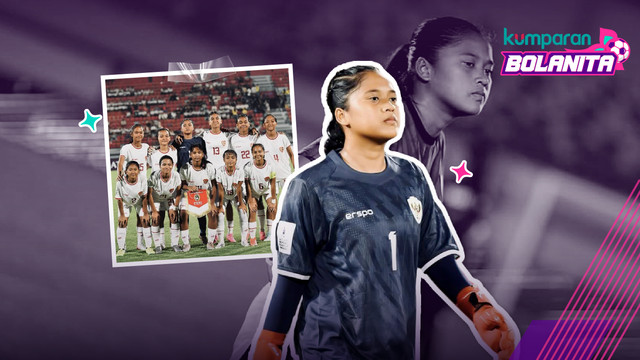 Cover artikel Profil Gadhiza Asnanza, kiper Timnas Wanita Indonesia. Foto: PSSI