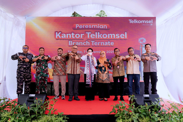 Telkomsel resmi membuka Kantor Branch Ternate di Jalan Sultan M. Djabir Sjah, sebagai langkah strategis perkuat layanan digital dan kolaborasi lintas sektor di Maluku Utara. Foto: Dok. Telkomsel