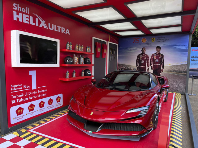 Shell Lubricant Indonesia meluncurkan Shell Helix Ultra. Foto: Fitra Andrianto/kumparan