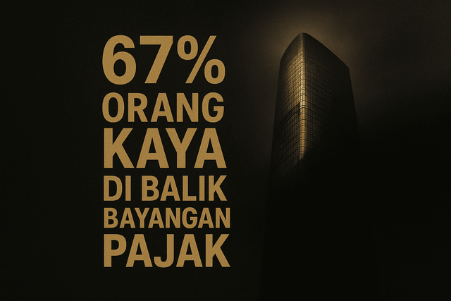 AI Generate 67% Orang Kaya di Balik Bayangan Pajak