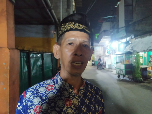 Ketua RT 01 RW 03 Kecamatan Cilincing, Ahmad Zulfi. Foto: Rachmadi Rasyad/kumparan