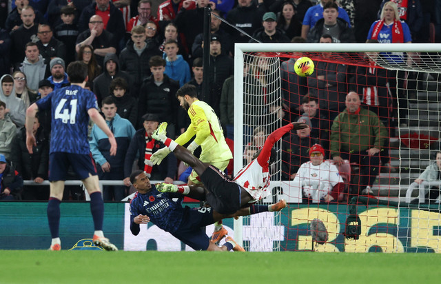 Sunderland vs Arsenal di Liga inggris. Dok: REUTERS/Scott Heppell
