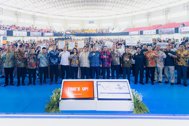 BRI mengajak 720 pengusaha UMKM binaan ikut serta dalam Festival Kemudahan dan Pelindungan Usaha Mikro yang diselenggarakan oleh Kementerian Usaha Mikro, Kecil, dan Menengah, Rabu (22/10), di Sport Center Kelapa Dua, Tangerang, Banten. Foto: Dok. BRI