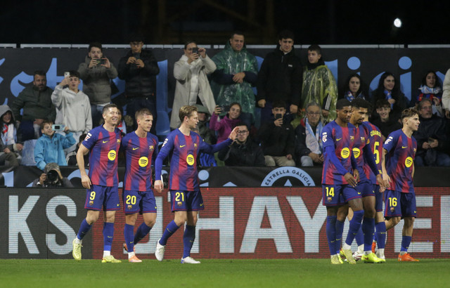 Celta Vigo vs Barcelona di Liga Spanyol. Dok: REUTERS/Miguel Vidal