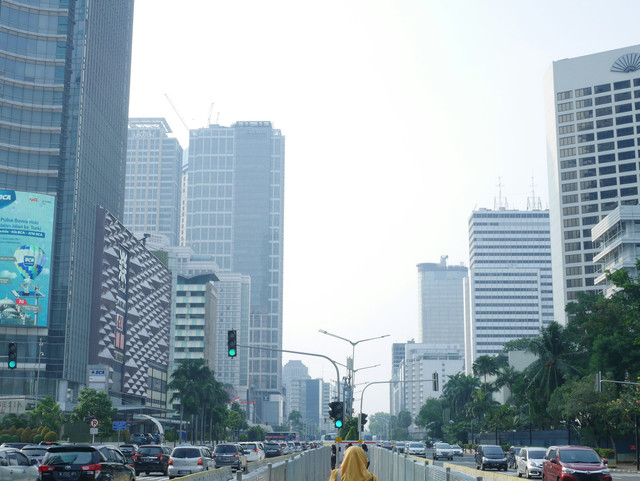 Ilustrasi dampak polusi udara akibat kendaraan bermotor. Foto: Unsplash