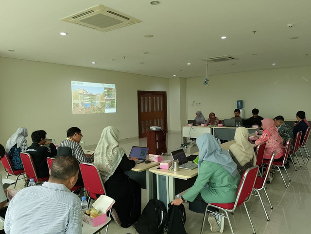 diskusi program Tetanen di lahan sempit perkotaan